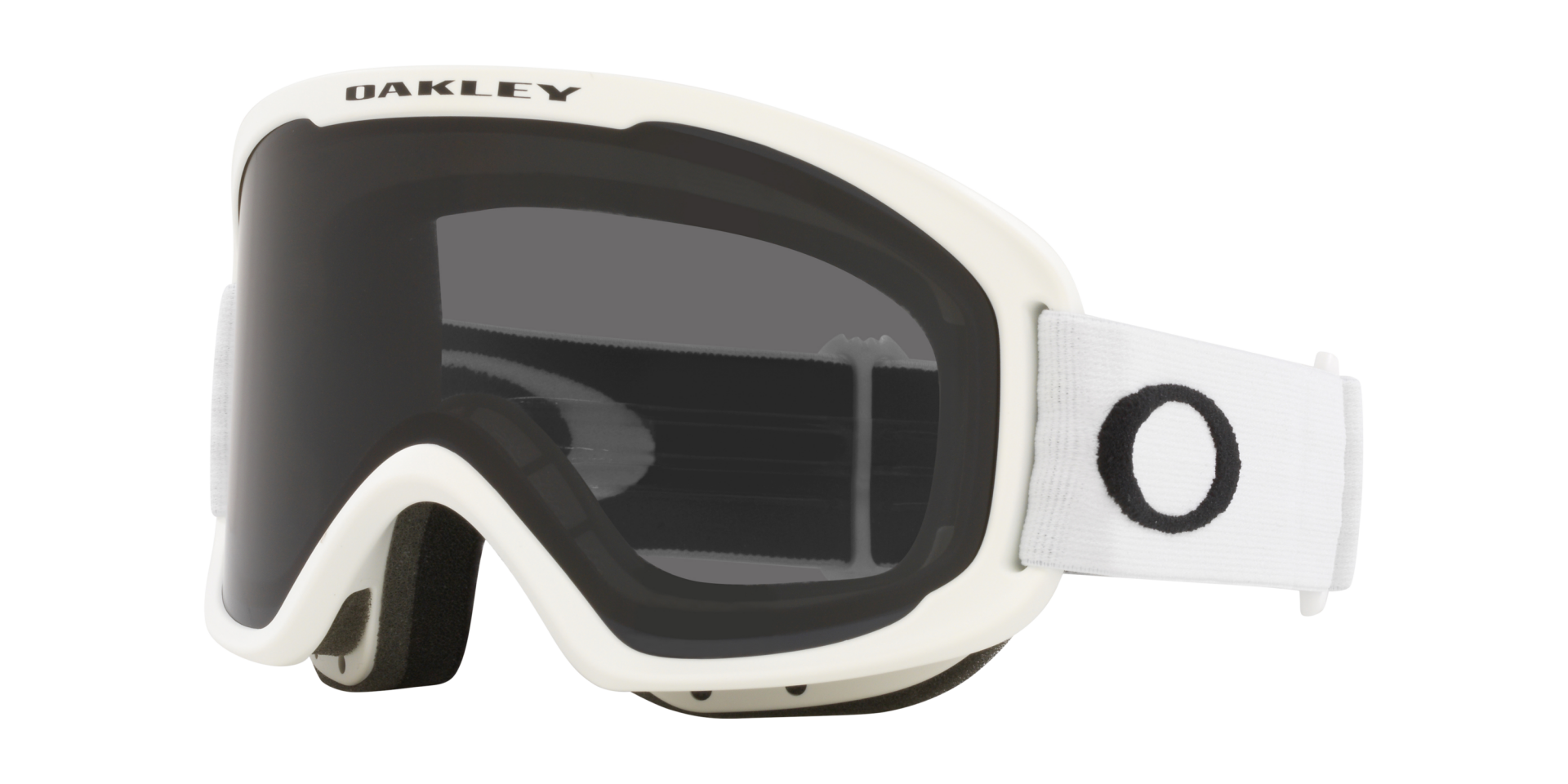 Oakley O-Frame 2.0 PRO M OO7125-04 Matte White Dark Grey Lens Kayak ve Snowboard Gözlük