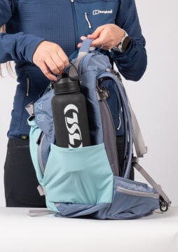 TSL Outdoor Dragonfly 2 10/20 Litre Ayarlanabilir Hacimli Trekking Sırt Çantası Skyblue