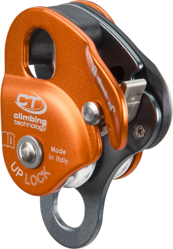 Skylotec Up Lock Gri Turuncu 8 mm ile 11 mm Freelock Kilitli Çiftli Alüminyum Kurtarma Makarası EN 567 EN 12278