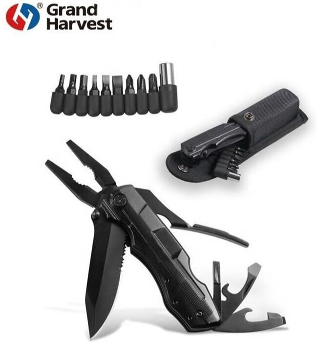 Grand Harvest GHK-PL107 Foldable Multi Tool