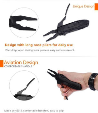 Grand Harvest GHK-PL107 Foldable Multi Tool