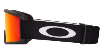 Oakley Target Line M OO7121-03 Matte Black Fire Iridium Lens Kayak ve Snowboard Gözlük
