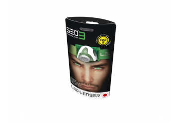 Led Lenser SEO3 100 Lümen Kafa Feneri - Yeşil