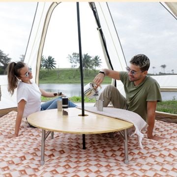 KingCamp ANIZO S 320 Canvas Kanvas Tipi Glamping Çadır