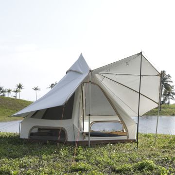 KingCamp ANIZO S 320 Canvas Kanvas Tipi Glamping Çadır