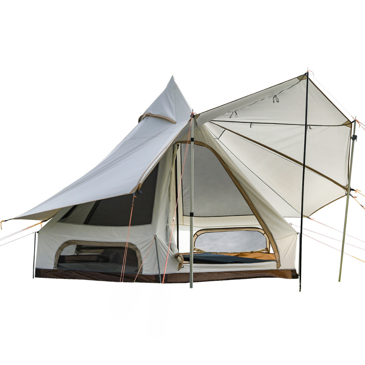 KingCamp ANIZO S 320 Canvas Kanvas Tipi Glamping Çadır