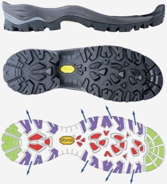 SCARPA KAILASH GTX CHARCOAL BOT 40 Numara MZ