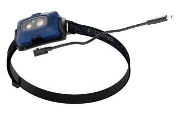 Led Lenser HF4R Core / Blue Yeni Nesil Şarj Edilebilir Kafa Feneri Mavi