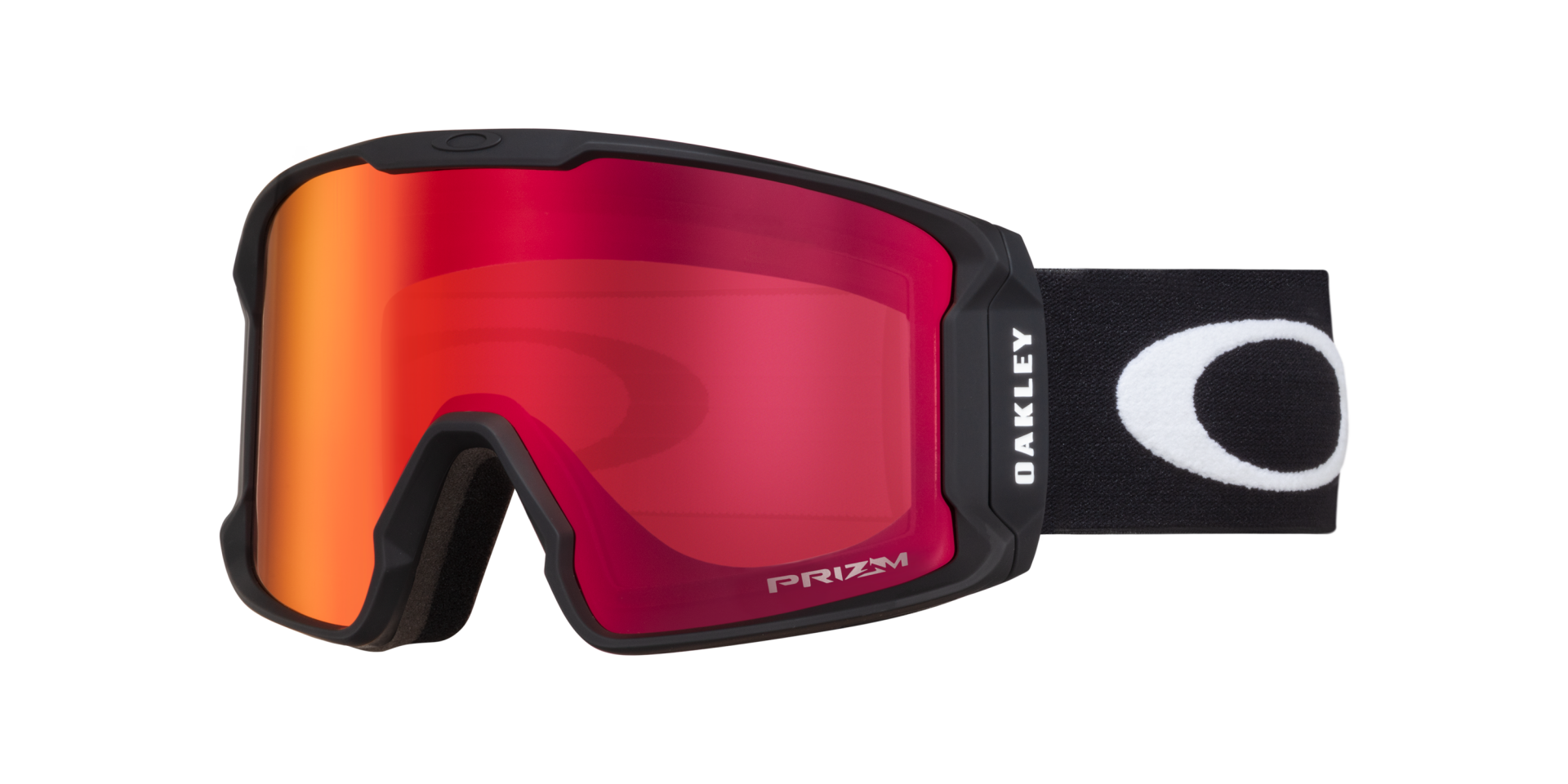 Oakley Line Miner L OO7070-02-01 Matte Black Prizm Snow Torch Iridium Kayak ve Snowboard Gözlük