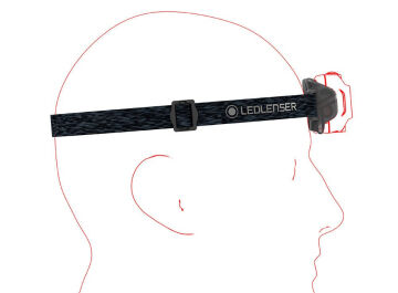 Led Lenser HF4R Core / Black Yeni Nesil Şarj Edilebilir Kafa Feneri siyah