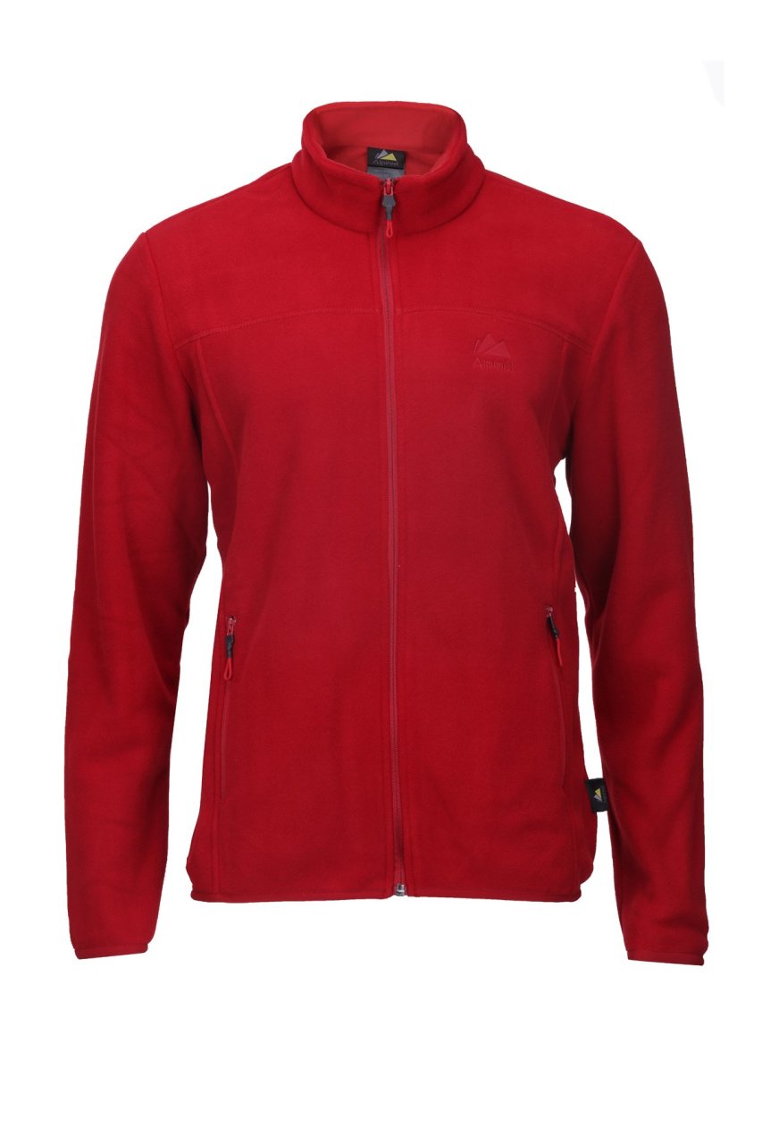 Alpinist Kentt Erkek Outdoor Polar KIRMIZI