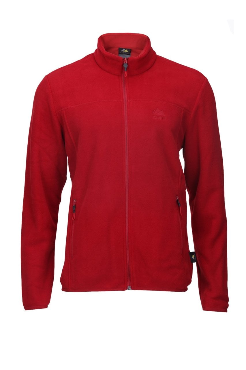 Alpinist Kentt Erkek Outdoor Polar KIRMIZI