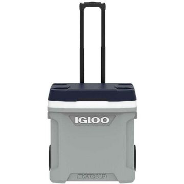 Igloo 62 QT Maxcold Latitude Tekerlekli Buzluk 58 Litre-LACİVERT-GRİ