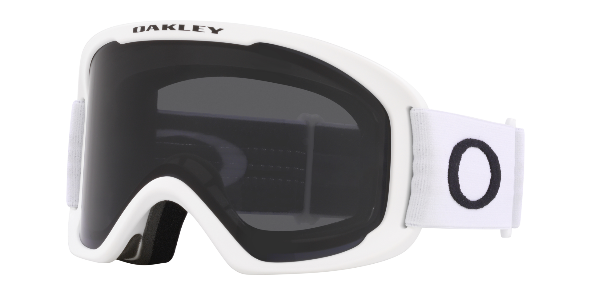 Oakley O-Frame 2.0 PRO L OO7124-04 Matte White Dark Grey Lens Kayak ve Snowboard Gözlük
