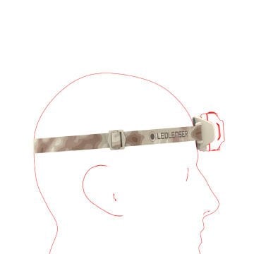 Led Lenser HF4R Signature / Black Yeni Nesil Şarj Edilebilir Kafa Feneri Siyah