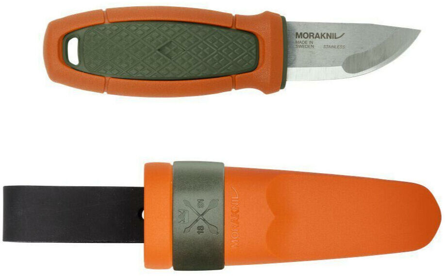 Morakniv® Eldris with Belt Loop (S) Olive Green/Burnt Orange -Mora Bıçak-