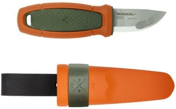 Morakniv® Eldris with Belt Loop (S) Olive Green/Burnt Orange -Mora Bıçak-