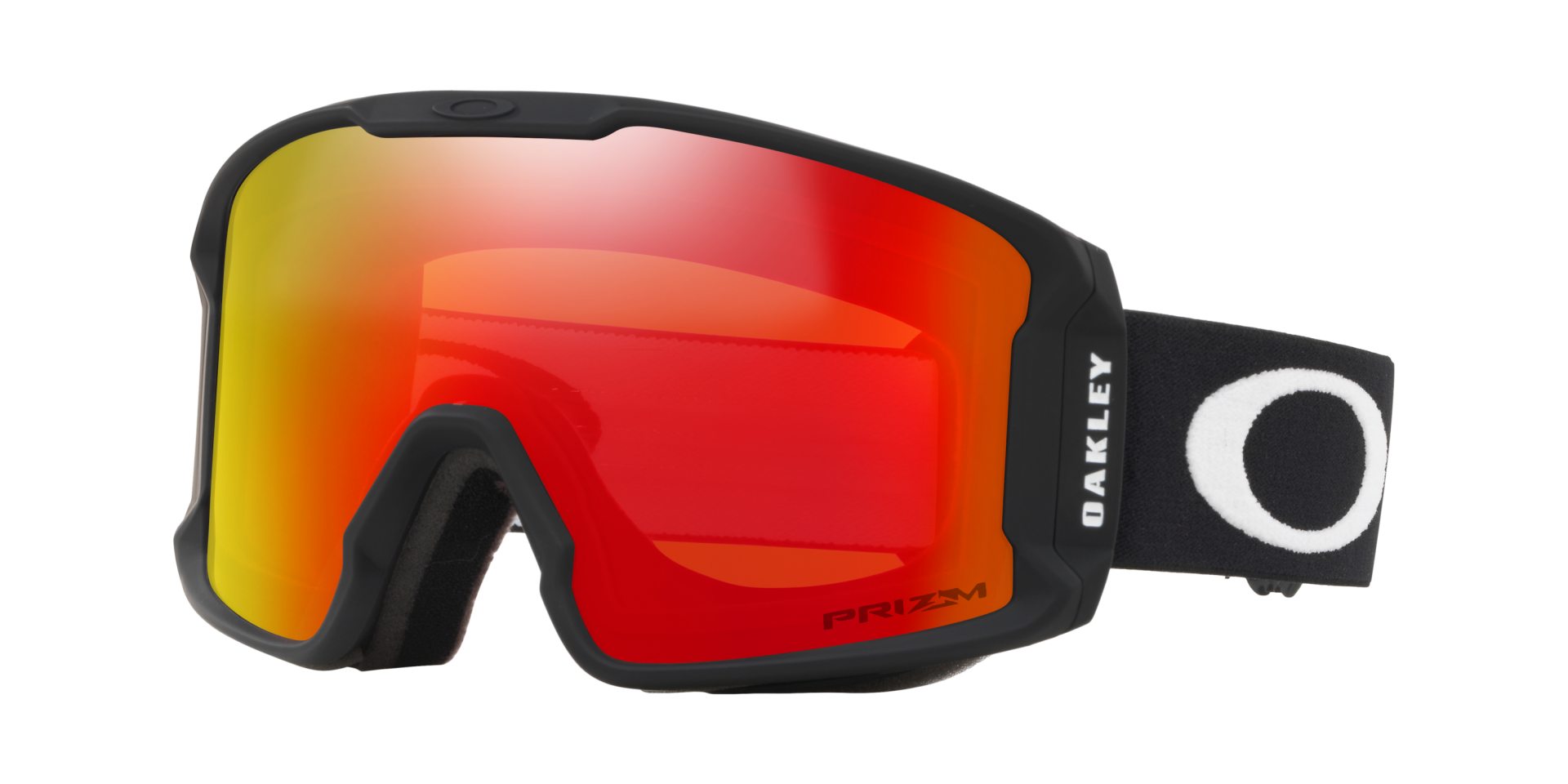 Oakley Line Miner M OO7093-04-00 Matte Black Prizm Snow Torch Iridium Kayak ve Snowboard Gözlük