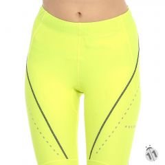 Falke Ergonomik Sarı DryFit Koşu Fitness Yoga Yürüyüş 4/4 Spor Taytı