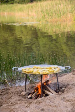 Petromax Griddle and Fire Bowl fs56 Döküm Tava
