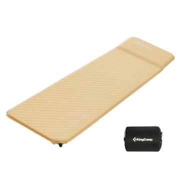 KingCamp Classıc Light 3cm Yastıklı Şişme Kamp Matı D.Khaki