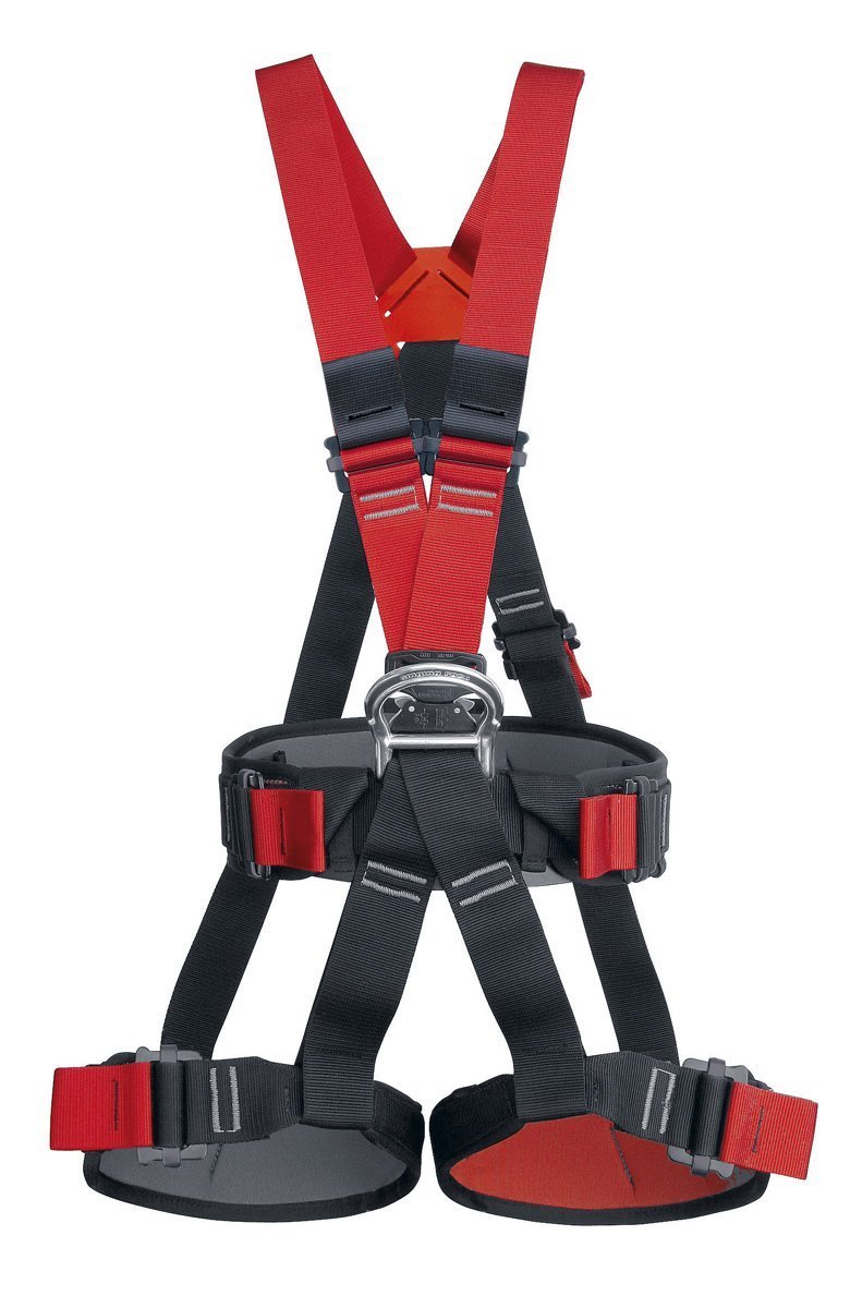 Tarzan Full Body Harness Black-Red