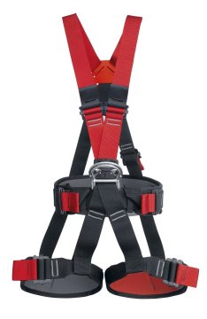 Tarzan Full Body Harness Black-Red