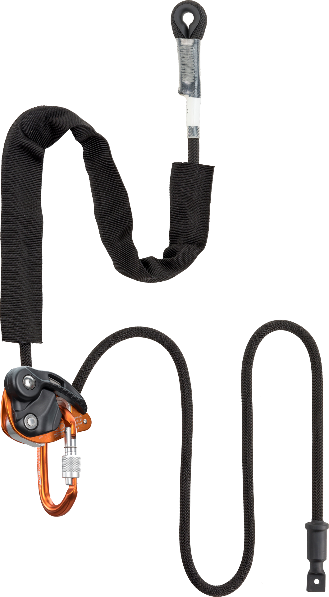 Skylotec Finch+ Siyah 2 m 11 mm Ayarlanabilir Çok Amaçlı Konumlandırma ve Ankraj Halatı EN 358 EN 795 B C EN 12841 C SKYLOTEC