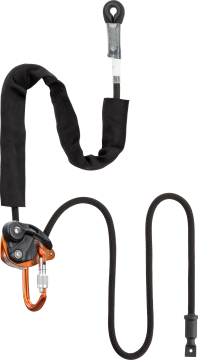 Skylotec Finch+ Siyah 2 m 11 mm Ayarlanabilir Çok Amaçlı Konumlandırma ve Ankraj Halatı EN 358 EN 795 B C EN 12841 C SKYLOTEC