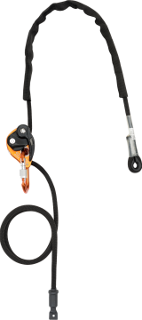 Skylotec Finch+ Siyah 2 m 11 mm Ayarlanabilir Çok Amaçlı Konumlandırma ve Ankraj Halatı EN 358 EN 795 B C EN 12841 C SKYLOTEC
