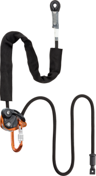 Skylotec Finch+ Siyah 2 m 11 mm Ayarlanabilir Çok Amaçlı Konumlandırma ve Ankraj Halatı EN 358 EN 795 B C EN 12841 C SKYLOTEC