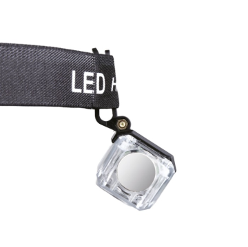 Headlight Usb Şarjlı Karanlıkta Parlayan Sensörlü Kırmızı Uyarı Modlu Kafa Lambası 500 Lumen