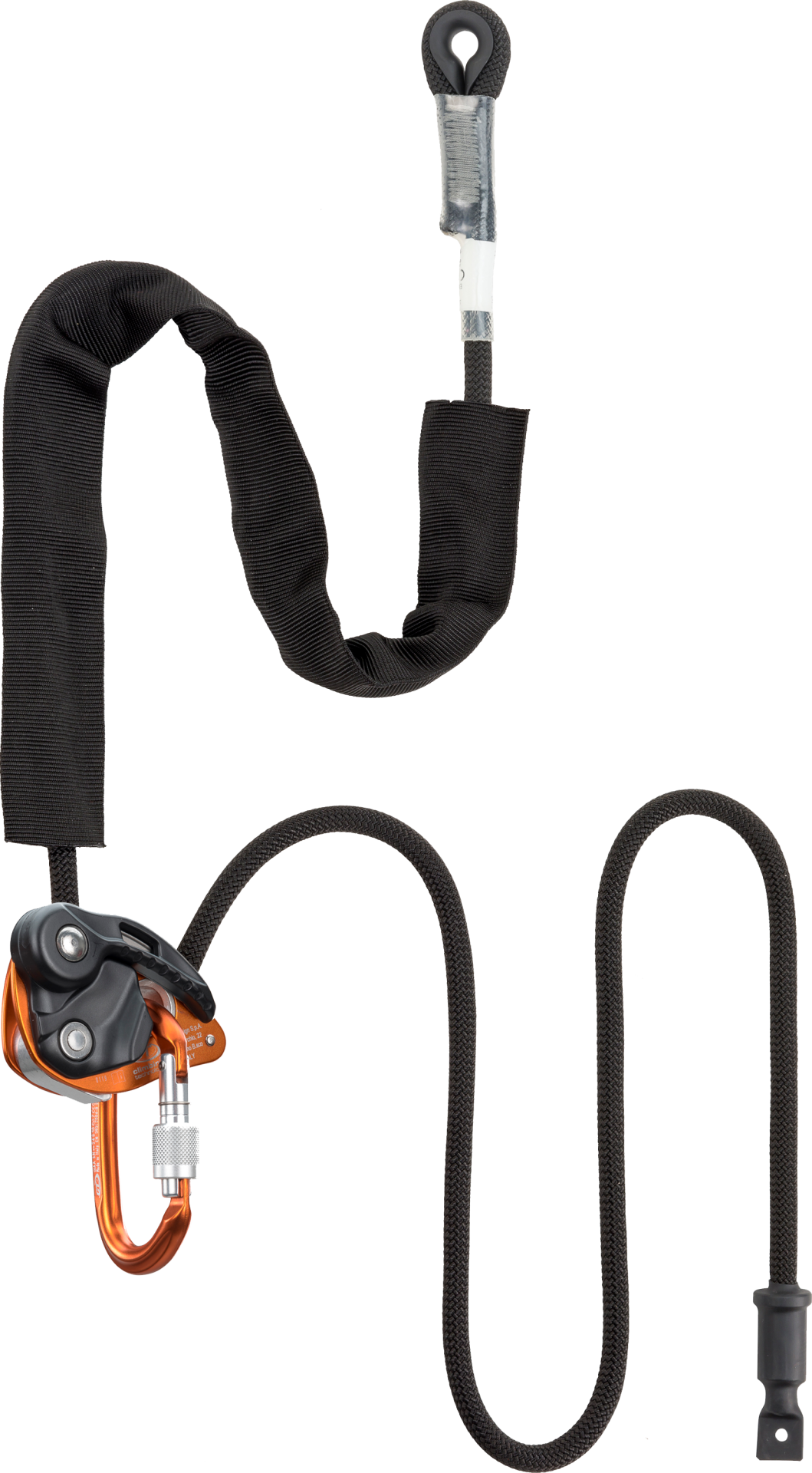 Skylotec Finch+ Siyah 2 m 11 mm Ayarlanabilir Çok Amaçlı Konumlandırma ve Ankraj Halatı EN 358 EN 795 B C EN 12841 C SKYLOTEC