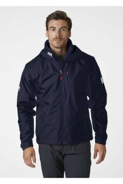 Helly Hansen Crew Hooded Midlayer Jacket Erkek Ceket Navy Lacivert