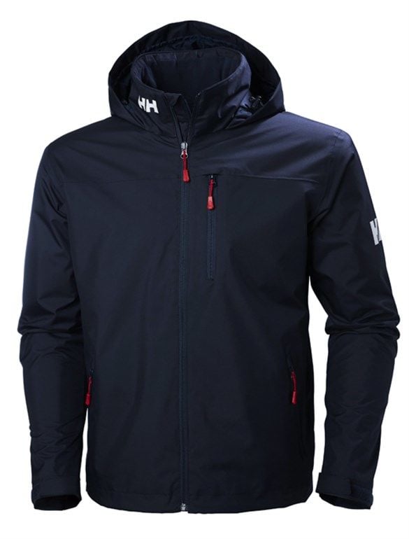 Helly Hansen Crew Hooded Midlayer Jacket Erkek Ceket Navy Lacivert
