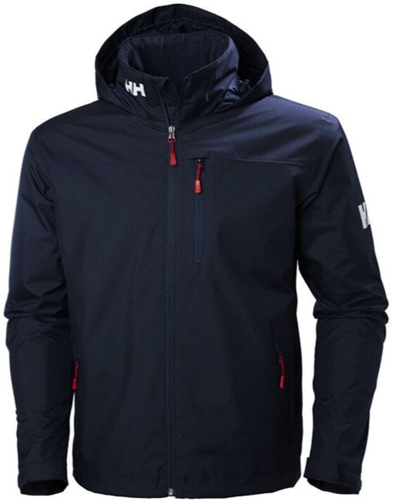 Helly Hansen Crew Hooded Midlayer Jacket Erkek Ceket Navy Lacivert