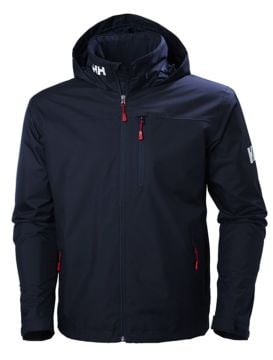 Helly Hansen Crew Hooded Midlayer Jacket Erkek Ceket Navy Lacivert