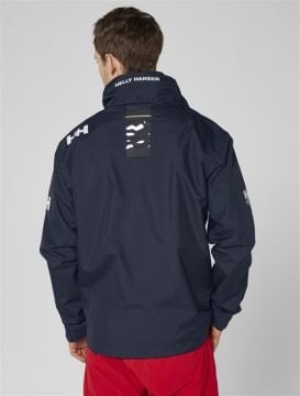 Helly Hansen Crew Hooded Midlayer Jacket Erkek Ceket Navy Lacivert
