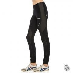 Asics Ergonomik DryFit Koşu Fitness Yoga Yürüyüş 4/4 Spor Taytı Siyah Gri