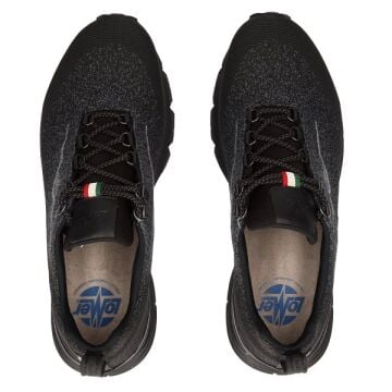 Lomer Italy Spider MTX Waterproof Vibram Erkek Ayakkabı Total Black