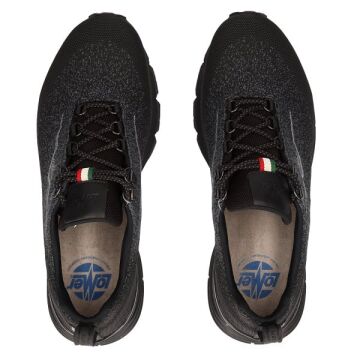 Lomer Italy Spider MTX Waterproof Vibram Erkek Ayakkabı Total Black