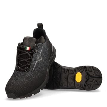 Lomer Italy Spider MTX Waterproof Vibram Erkek Ayakkabı Total Black