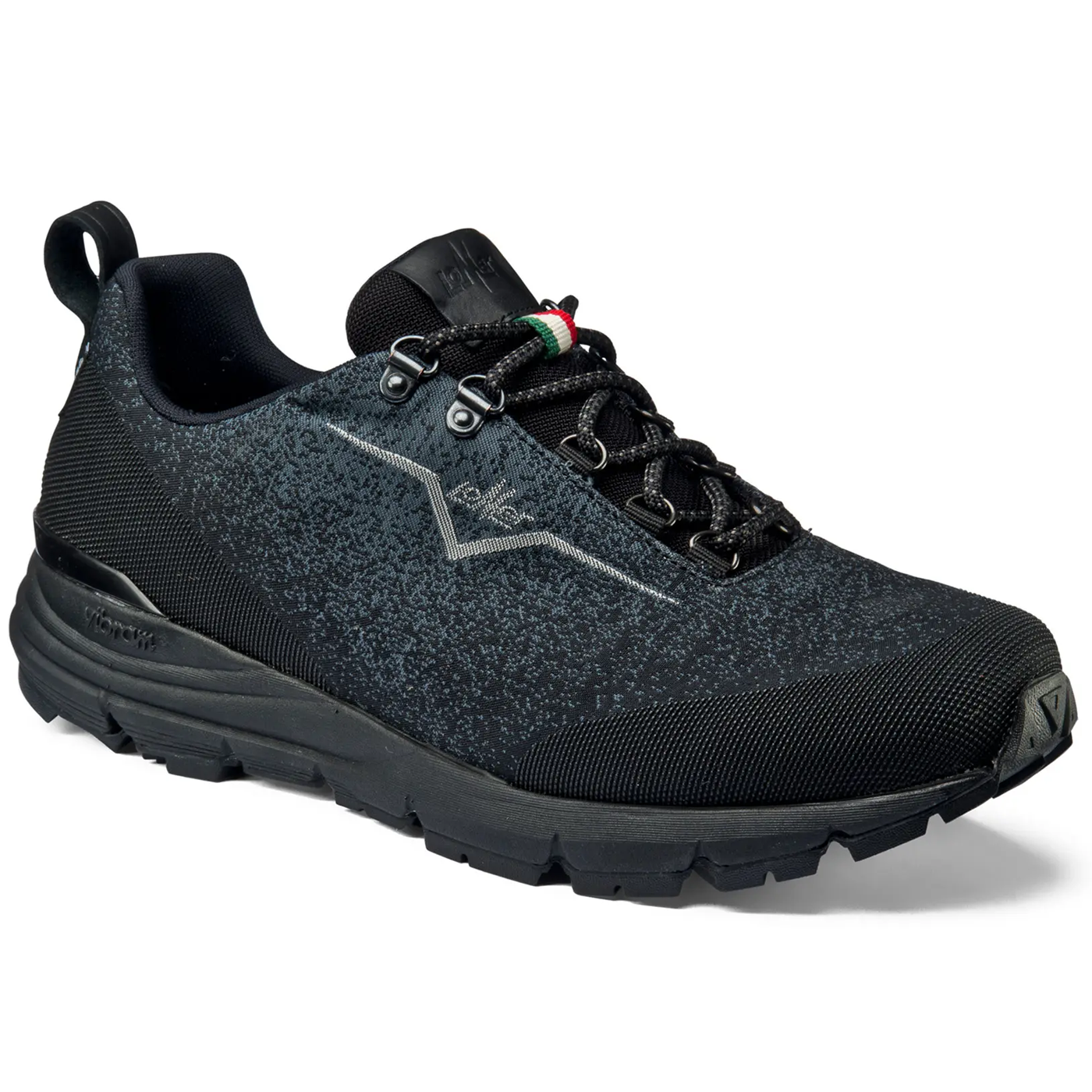 Lomer Italy Spider MTX Waterproof Vibram Erkek Ayakkabı Total Black