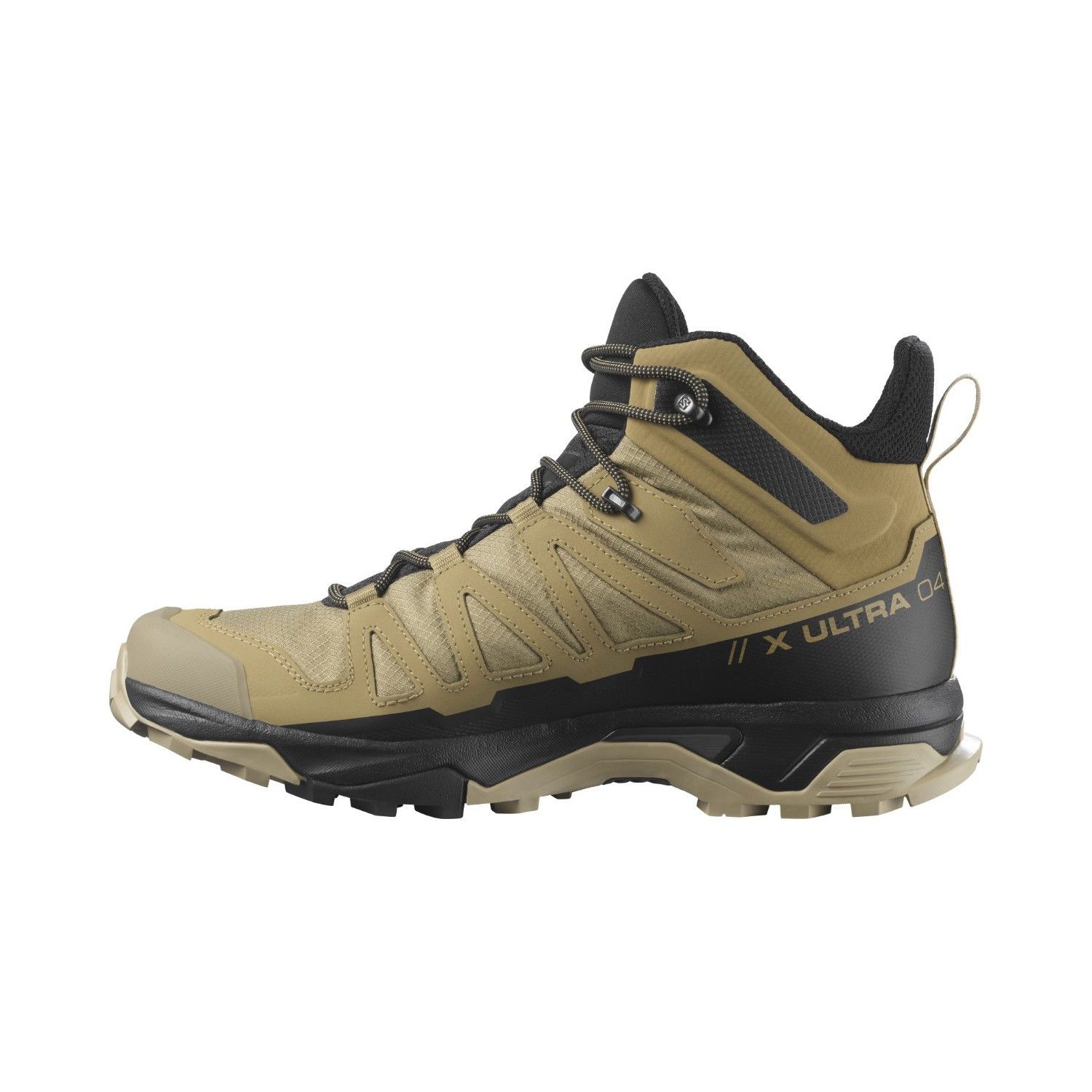 Salomon X Ultra 4 Mid Kelp/Black/Safari Gore-Tex Erkek Outdoor Bot