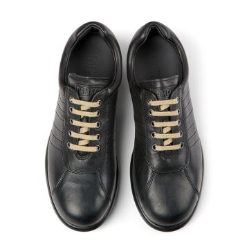 Camper Pelotas Ariel Soweto Negro/Ariel Siyah Erkek Deri Ayakkabı 16002-317