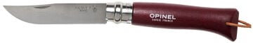 Opinel Inox Trekking 8 No Paslanmaz Çelik Çakı (Bordo)