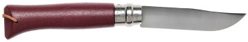 Opinel Inox Trekking 8 No Paslanmaz Çelik Çakı (Bordo)