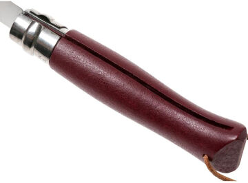 Opinel Inox Trekking 8 No Paslanmaz Çelik Çakı (Bordo)