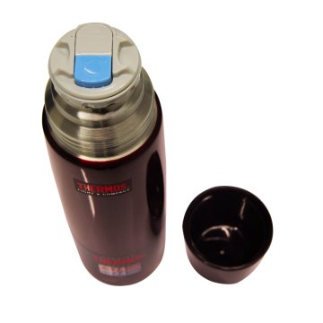 Thermos FBB-1000 Light & Compact 1L Midnight Red 185199 Termos