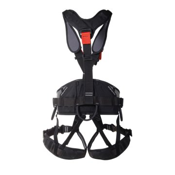 Seamaster 3D Stainless Steel Full Body Harness Endüstriyel Black-Red